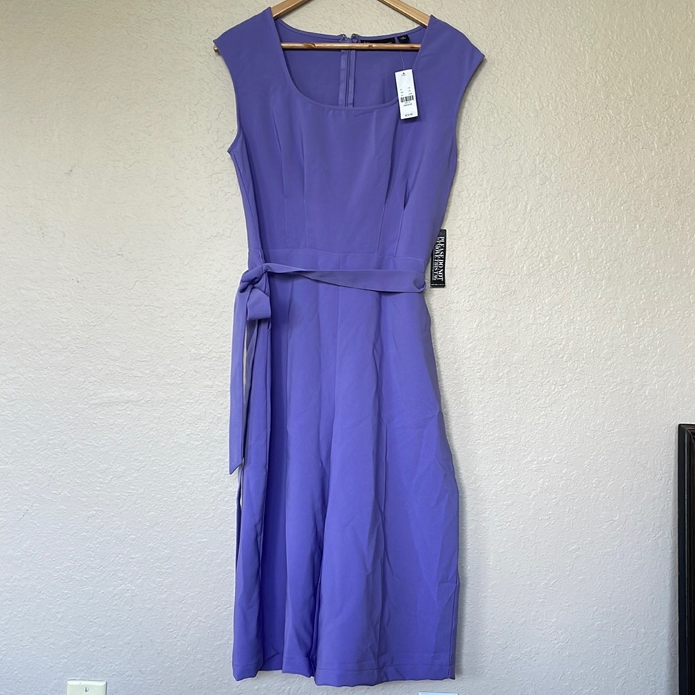Beautiful ankle romper! Purple - style with heels and your ready for a night out